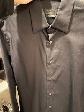 Prada long sleeve dress shirt size 38